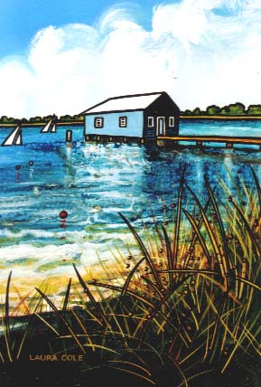Boatshed, Crawley (Swan River)